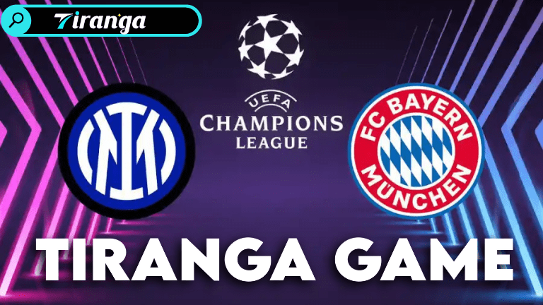 Inter Milan vs Bayern Munich and Tiranga Game crossover concept